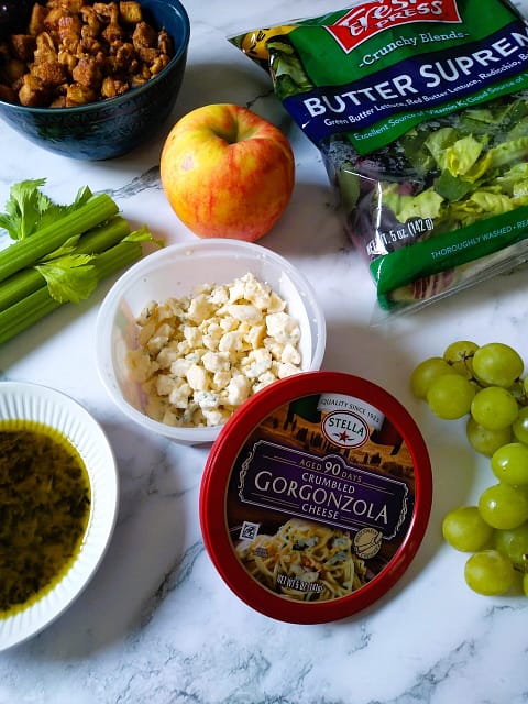 gorgonzola apple salad ingredients