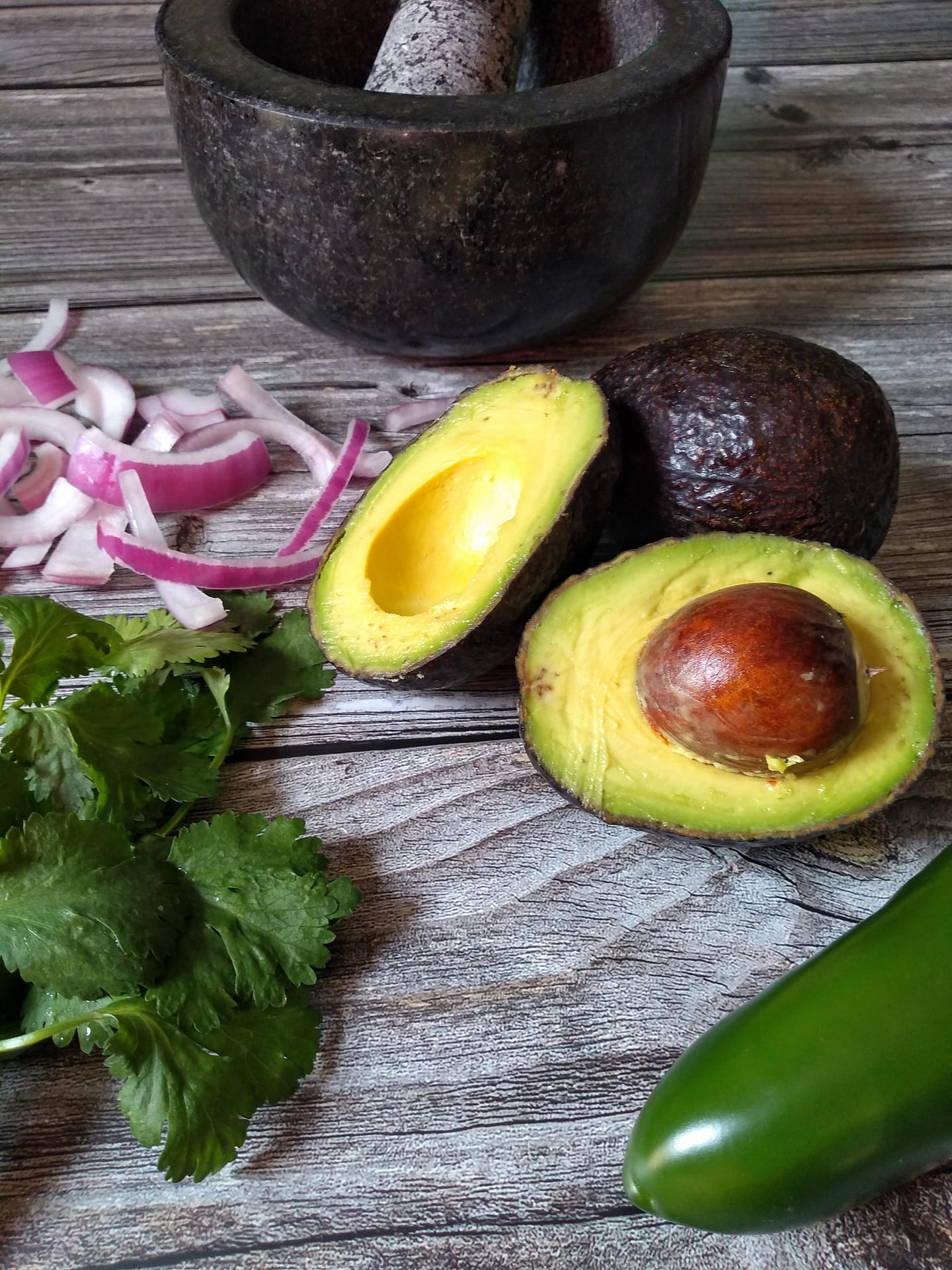 easy guacamole ingredients